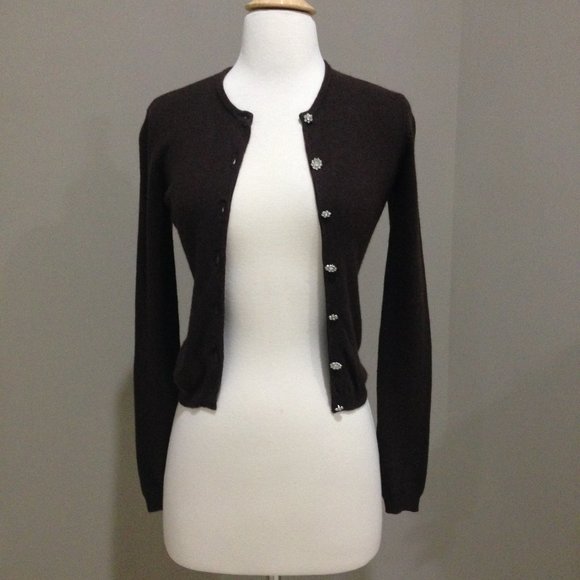 Moda International silk cashmere cardigan - Picture 1 of 6